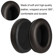 For Sennheiser Momentum 1pair Soft Comfortable Headset Sponge Cover, Color: Black Protein