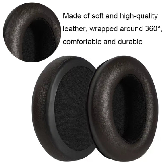For Sennheiser Momentum 1pair Soft Comfortable Headset Sponge Cover, Color: Black Protein