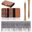 25 In 1 Screwdriver Batch Set Mobile Phone Notebook Repair Tool(Brown) - Screwdriver Set by PMC TechLife | Online Shopping South Africa | PMC TechLife