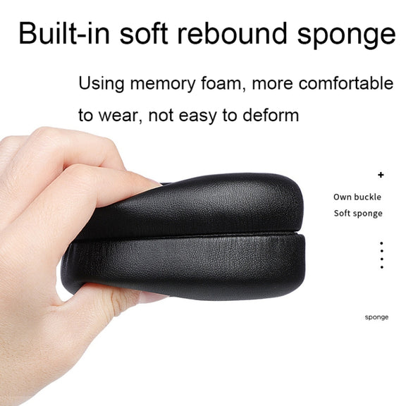 1pair Headphone Sponge Case For JBL Live 650BTNC/660/E65BTNC/Duet NC(Net Black)