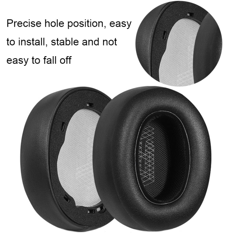 1pair Headphone Sponge Case For JBL Live 650BTNC/660/E65BTNC/Duet NC(Net Gray)