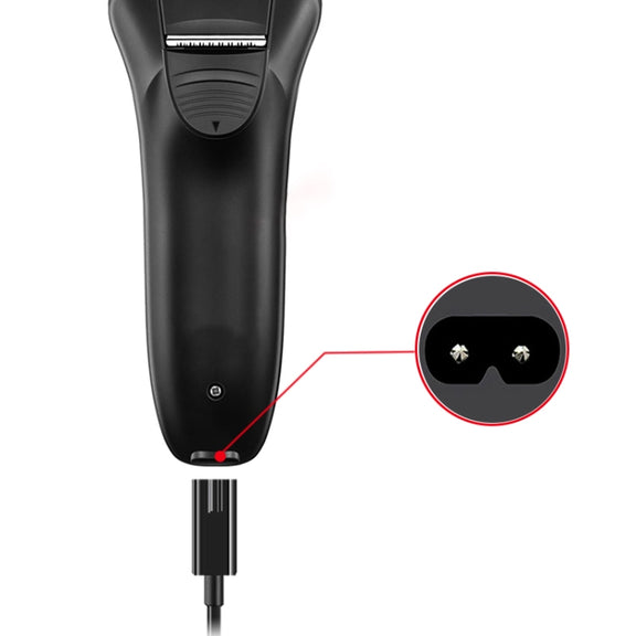 6pcs Electric Shaver USB Charging Cable for FLYCO Razor FS372 FS373 FS871 FS375 FS339 FS378 FS376 FS867, Color: Shiny Shell