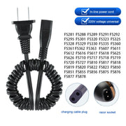 2pcs 220V Shaver Charger Universal Power For FLYCO FS330 FS360 FS719 FS325 FS607 FS361,CN Plug