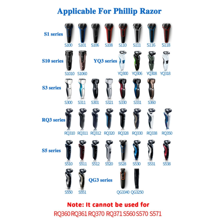 2pcs A00390 4.3V USB Charger Power Cord for PHILIPS Shaver RQ310 S510 YQ300 S100 - free shipping - PMC TechLife - Order now!