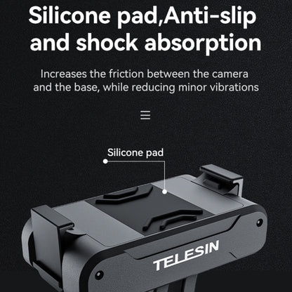 For DJI OSMO Action 3 TELESIN Magnetic Two Claw Adapter Action Camera Accessories - free shipping - PMC Jewellery - Order now!