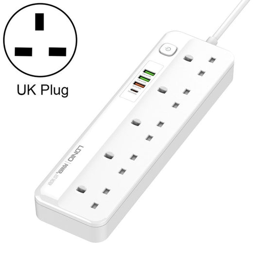 LDNIO 5+4 Ports Multifunctional Travel Home Office Fast Charging Socket(UK Plug) - free shipping - PMC Jewellery - Order now!