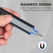 11 In 1 Rechargeable Mini Electric Screwdriver Set With 3LED Lighting