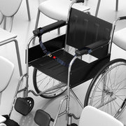 2pcs B7 Free Installation Motorcycle / Stretcher / Electric Wheelchair Seat Belt(Black)