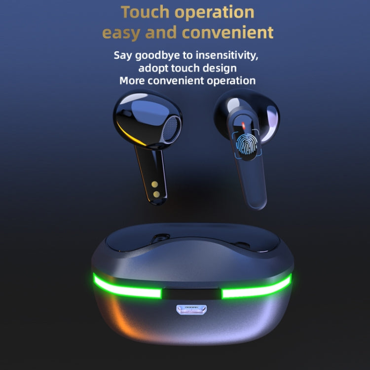 PRO60 Dual-Ear Wireless TWS Bluetooth Earphone Mini Sports Noise Reduction Game Earphone