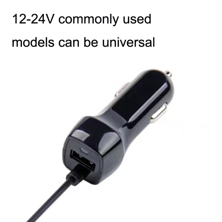 522AL Fast Charging With Cable Car Charging, Output Interface: Type-C/USB-C (Black)