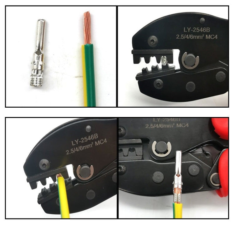 Photovoltaic Connector Crimping Pliers Solar Panel Installation Tools, Model: 2546B - free shipping - PMC Jewellery - Order now!
