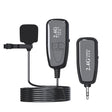 2.4G Bluetooth Wireless Lavalier Noise Canceling Live Microphone(Black) - Microphone by PMC TechLife | Online Shopping South Africa | PMC TechLife