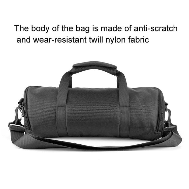 For Sony SRS-XB43 Speaker Carrying Bag Travel Storage Bag Crossbody Bag(Black) - Protective Case by PMC TechLife | Online Shopping South Africa | PMC TechLife