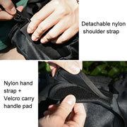 For Sony SRS-XB43 Speaker Carrying Bag Travel Storage Bag Crossbody Bag(Black)