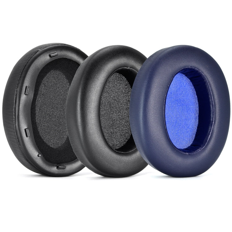 For Sony WH-XB910N XB910N 2pcs Headset Earmuffs Sponge Cover(Black)