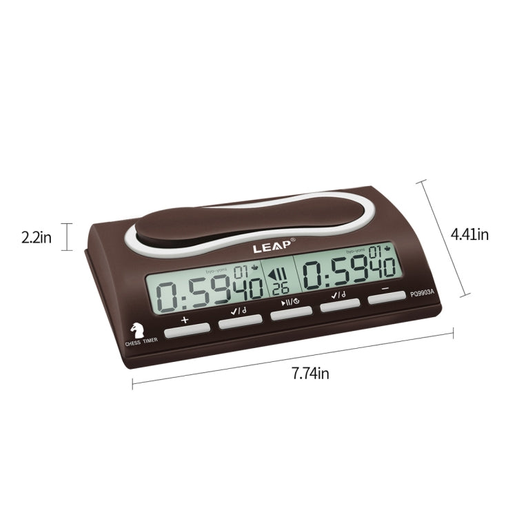 LEAP PQ9903A Chess Clock International Chess Go Clock - free shipping - PMC TechLife - Order now!