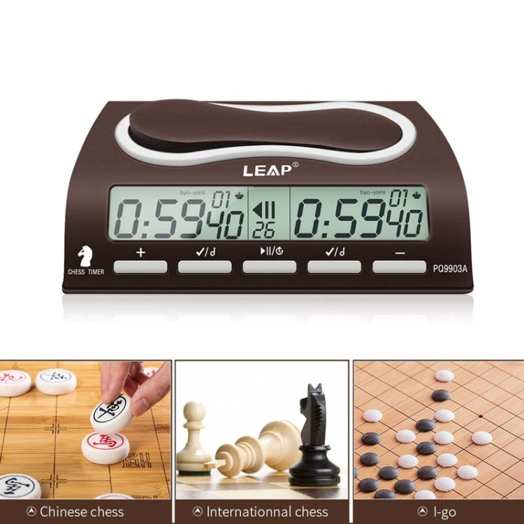 LEAP PQ9903A Chess Clock International Chess Go Clock - free shipping - PMC TechLife - Order now!
