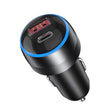 IBD355-1UC 18W+45W Smart Car Charger Dual-port Metal Phone Fast Charger(QC3.0+PD 3.0) - Car Charger by PMC TechLife | Online Shopping South Africa | PMC TechLife