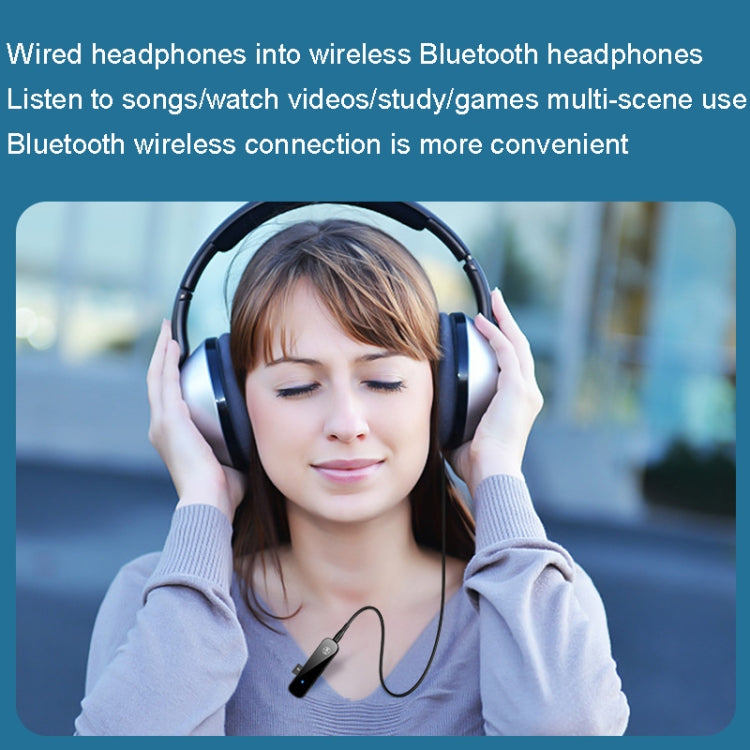 Y2 HiFi Bluetooth 5.3 Audio Receiver Lavalier 3.5mm Audio Call Converter Support TF Card Playback - Audio Receiver Transmitter by PMC TechLife | Online Shopping South Africa | PMC TechLife | Buy Now Pay Later Mobicred