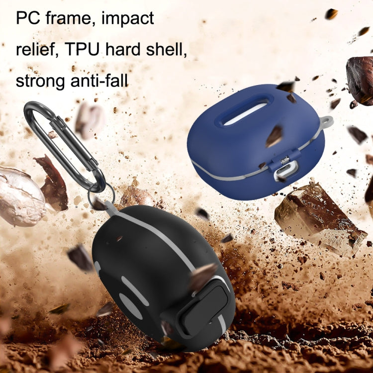 D10 For Samsung Galaxy Buds Live/Buds Pro/Buds 2 Shockproof Earphone Protective Cover Conjoined Switch(Blue) - free shipping - PMC TechLife - Order now!