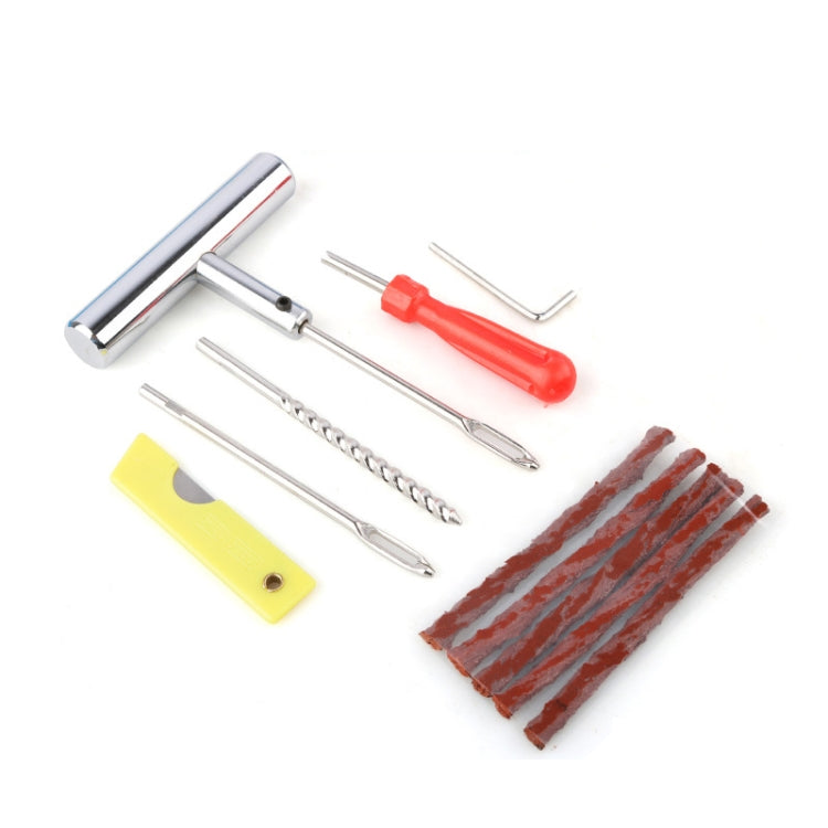 11pcs/set Car Vacuum Tire Repair Tools Tire Repair Needle Rubber Strip Tool Set - free shipping - PMC TechLife - Order now!