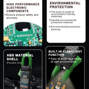 BAKU BA-8330 Pro Digital Mulitmeter Electric Maintenance Resistor Current Pliers Shaped Instrument(Green)