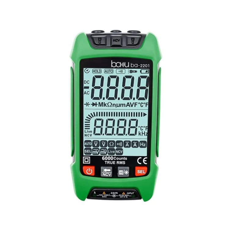 BAKU BA-2201 Digital Multimeter Electrician Maintenance Resistance Tester(Green) - free shipping - PMC Jewellery - Order now!