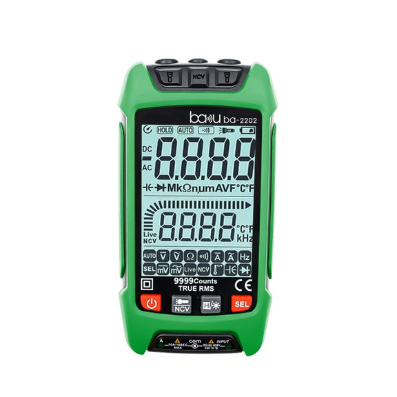 BAKU BA-2202 Digital Multimeter Electrician Maintenance Resistance Tester(Green)