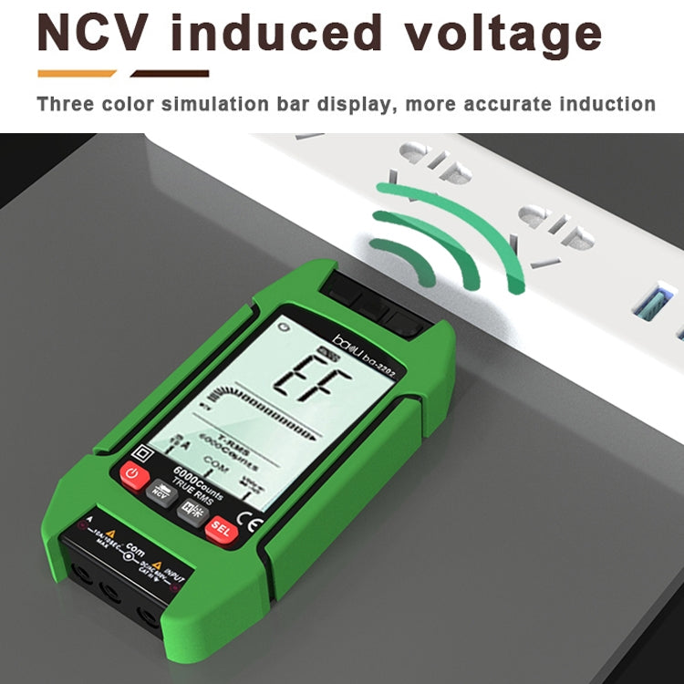 BAKU BA-2202 Digital Multimeter Electrician Maintenance Resistance Tester(Green)