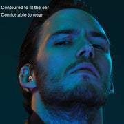 M-800 Left and Right Rotation Business Stereo Bluetooth Earphone(Black)