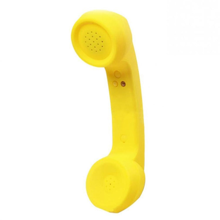 Bluetooth Wireless Connection Retro Microphone External Mobile Phone Handset(Yellow) - Bluetooth Earphone by PMC TechLife | Online Shopping South Africa | PMC TechLife