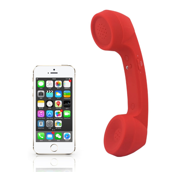 Bluetooth Wireless Connection Retro Microphone External Mobile Phone Handset(White)