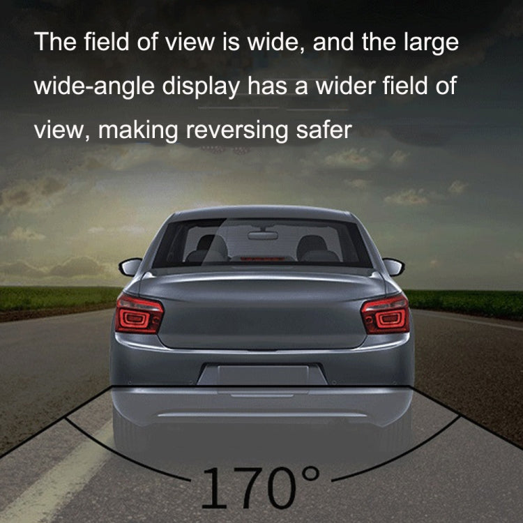 R0003 LED Fill Light External Reversing Video Camera HD Night Vision CCD Car Camera 12 Lights Camera(N System) - free shipping - PMC TechLife - Order now!