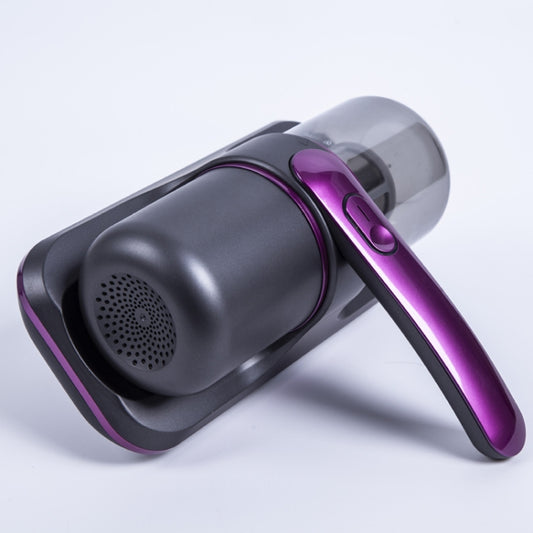 100W 8000 Pa Wireless Charging Mite Removal Instrument Vacuum Cleaner UV Sterilization Machine(Purple) - free shipping - PMC Jewellery - Order now!