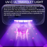 100W 8000 Pa Wireless Charging Mite Removal Instrument Vacuum Cleaner UV Sterilization Machine(Purple)