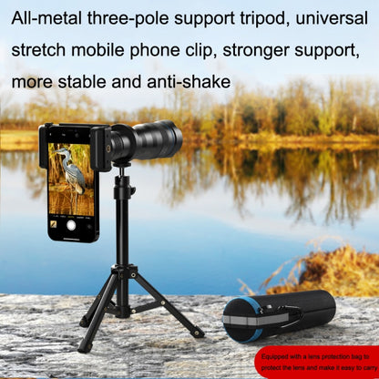 Apexel APL-36XJJ020 36X HD Telescope Universal Telephoto Phone Lens + Clip + Tripod Set - free shipping - PMC Jewellery - Order now!