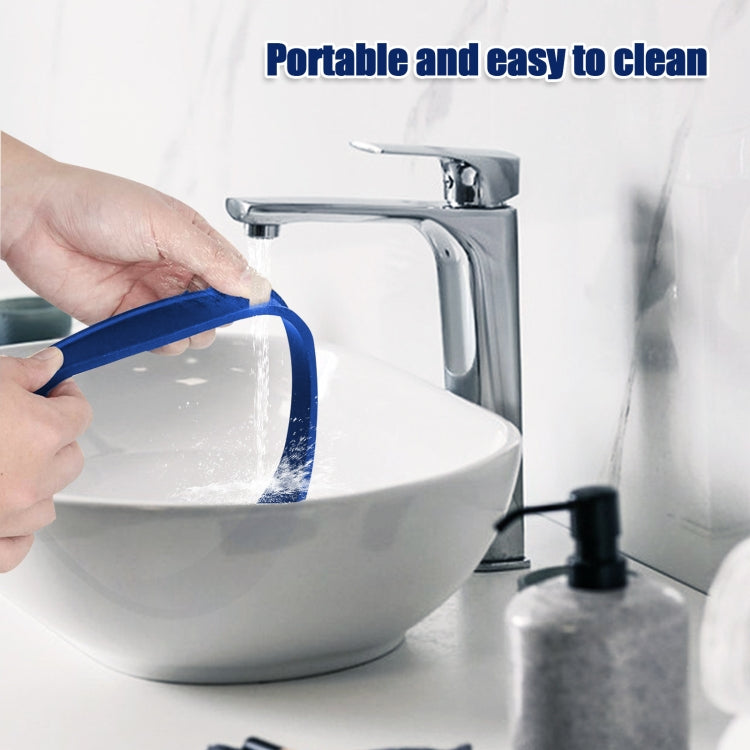 Salon Neck Hair Line Guide Barber Trim Ruler Hair DIY Tool Hair Trimming Template Tools(Blue) - free shipping - PMC TechLife - Order now!