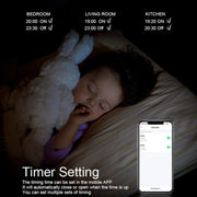 Tuya ZigBee Zero Firewire Touch Wall Remote Control Switch Light Control Voice Switch EU Plug, Style: 3 Gang (White)