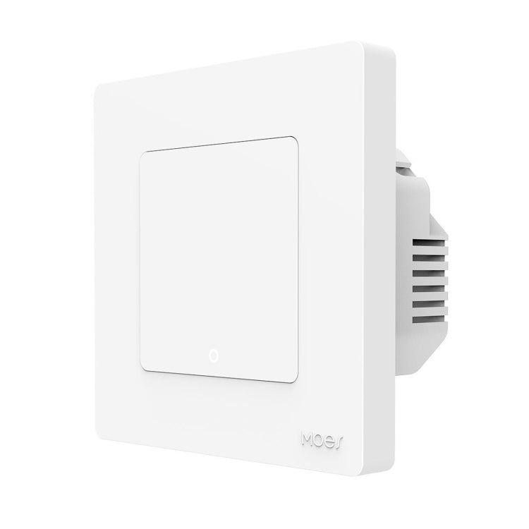 Tuya ZigBee Smart Single-fire Zero-fire Sharing Timing Voice Wall Switch EU Plug, Style: 1 Way (White) - Smart Switch by PMC TechLife | Online Shopping South Africa | PMC TechLife
