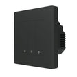 Tuya ZigBee Smart Single-fire Zero-fire Sharing Timing Voice Wall Switch EU Plug, Style: 3 Ways (Gray) - Smart Switch by PMC TechLife | Online Shopping South Africa | PMC TechLife
