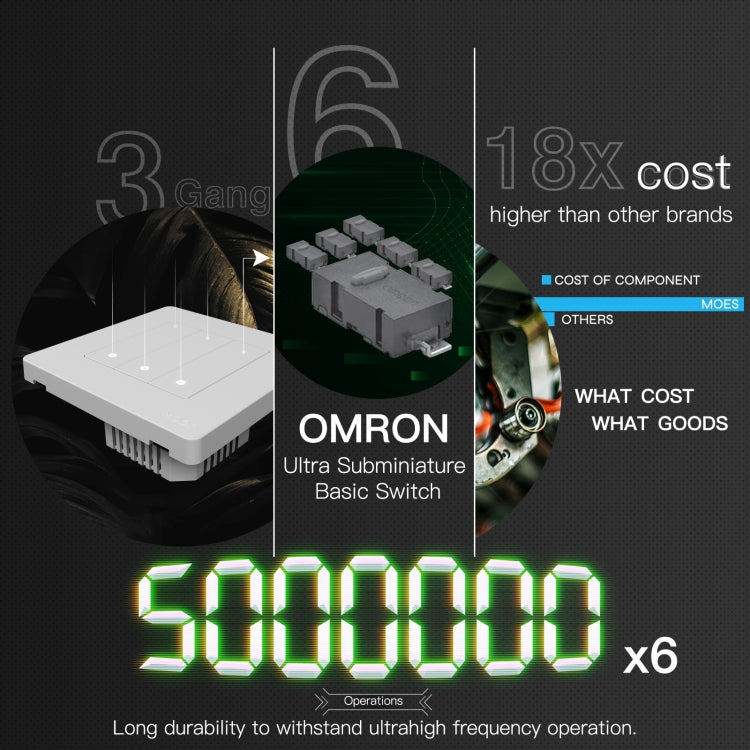 Tuya ZigBee Smart Single-fire Zero-fire Sharing Timing Voice Wall Switch EU Plug, Style: 2 Ways (White Scene Casual Post) - Smart Switch by PMC TechLife | Online Shopping South Africa | PMC TechLife