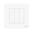 Tuya ZigBee Smart Single-fire Zero-fire Sharing Timing Voice Wall Switch EU Plug, Style: 3 Ways (White Scene Casual Post) - Smart Switch by PMC TechLife | Online Shopping South Africa | PMC TechLife