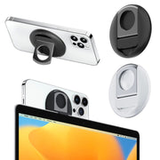 Magnetic Finger Ring Holder For MagSafe Phone MacBook Camera Mount Stand(White)