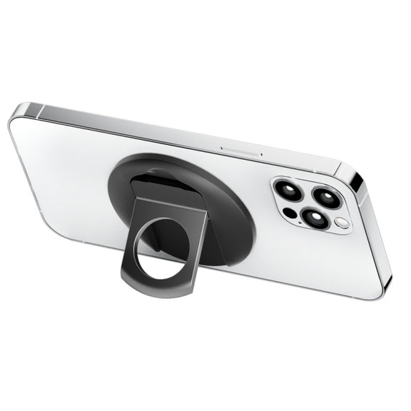 Magnetic Finger Ring Holder For MagSafe Phone MacBook Camera Mount Stand(White)