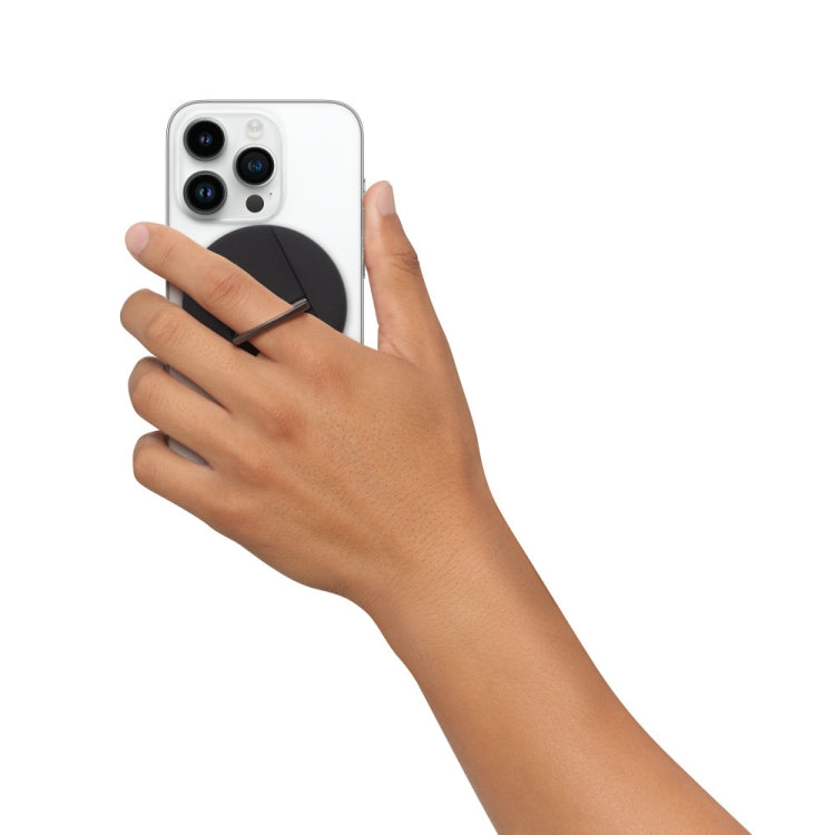 Magnetic Finger Ring Holder For MagSafe Phone MacBook Camera Mount Stand(White) - Ring Holder by PMC Jewellery | Online Shopping South Africa | PMC Jewellery | Buy Now Pay Later Mobicred
