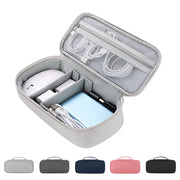 SM13 Multifunctional Digital Accessories Water-resistant and Shock-absorbing Storage Bag(Pink)