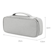 SM13 Multifunctional Digital Accessories Water-resistant and Shock-absorbing Storage Bag(Pink)