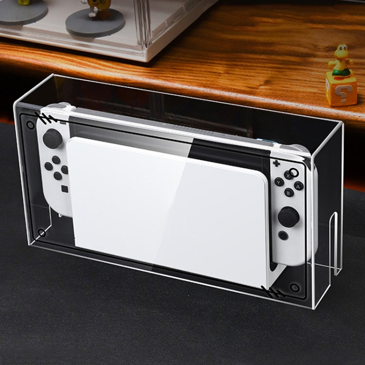 035 for Nintendo Switch/Oled Game Console Display Dustproof Cover, Spec: Black Label - Cases by PMC TechLife | Online Shopping South Africa | PMC TechLife