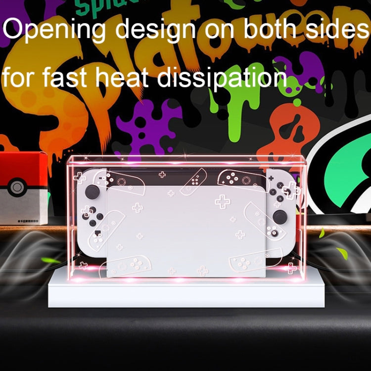 035 for Nintendo Switch/Oled Game Console Display Dustproof Cover, Spec: Black Label - Cases by PMC TechLife | Online Shopping South Africa | PMC TechLife