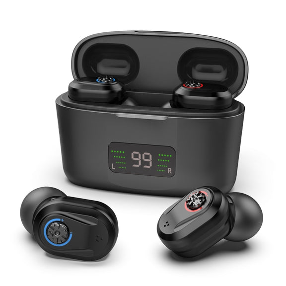 Z-127D In-ear Sound Amplifier Digital Display Hearing Aid Earphone(White)